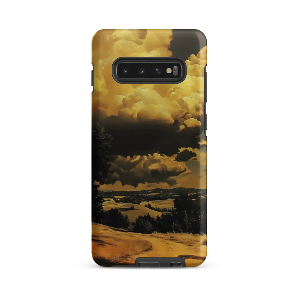 Golden Serenity in the Landscape