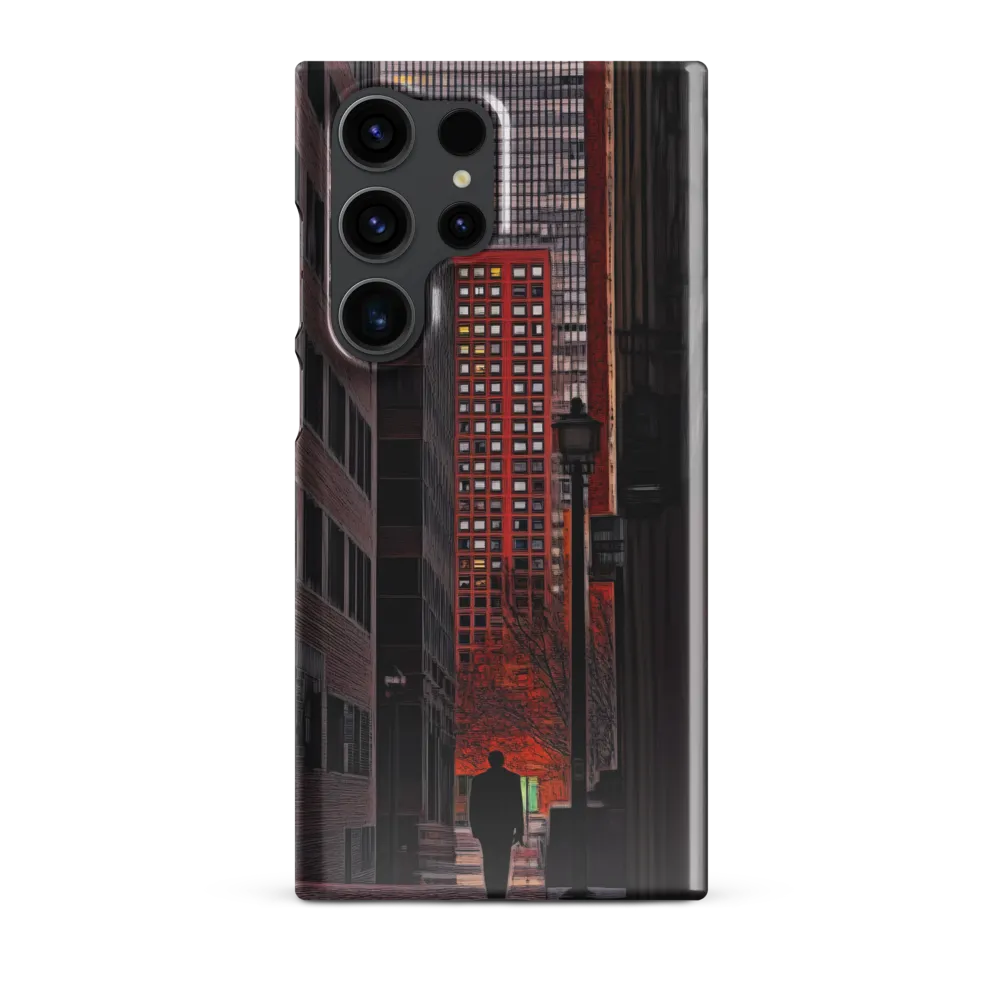 Solitude in the City | Phone Case |  S23 Ultra | Snap Case | Glossy