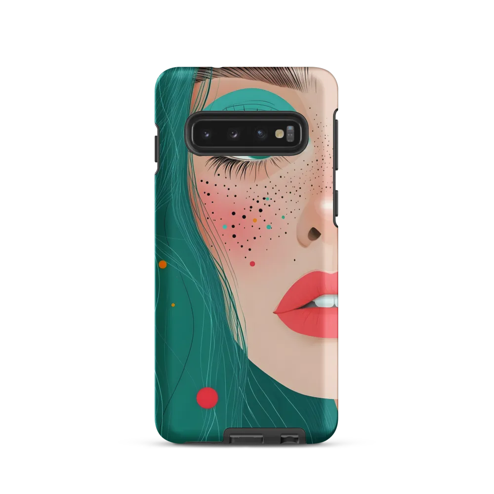 A Playful Portrait: Turquoise Temptation