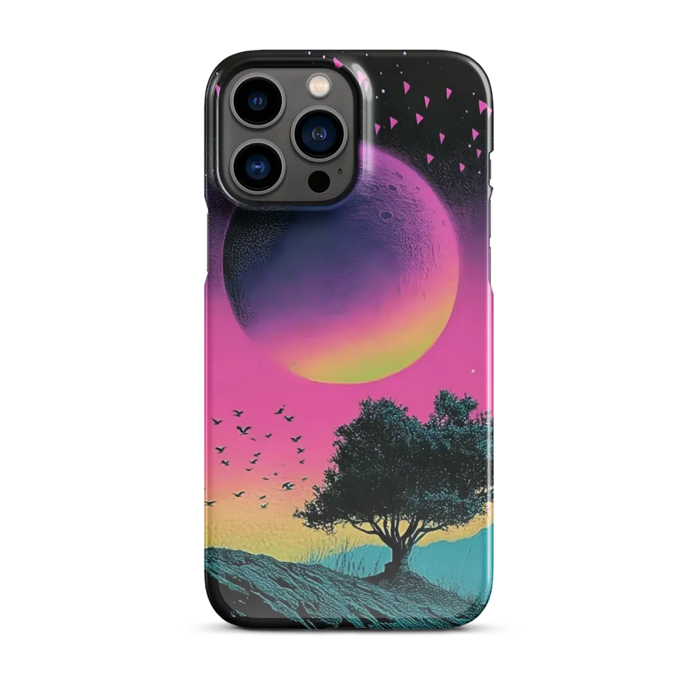 Dusk Under a Neon Moon