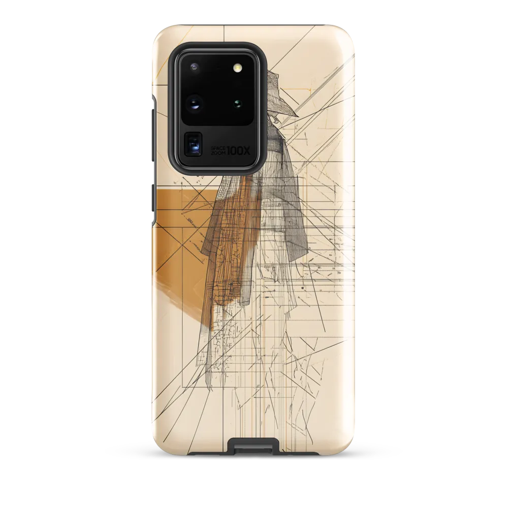 Abstract Profile: A Minimalist Exploration | Phone Case |  S20 Ultra | Tough Case | Glossy