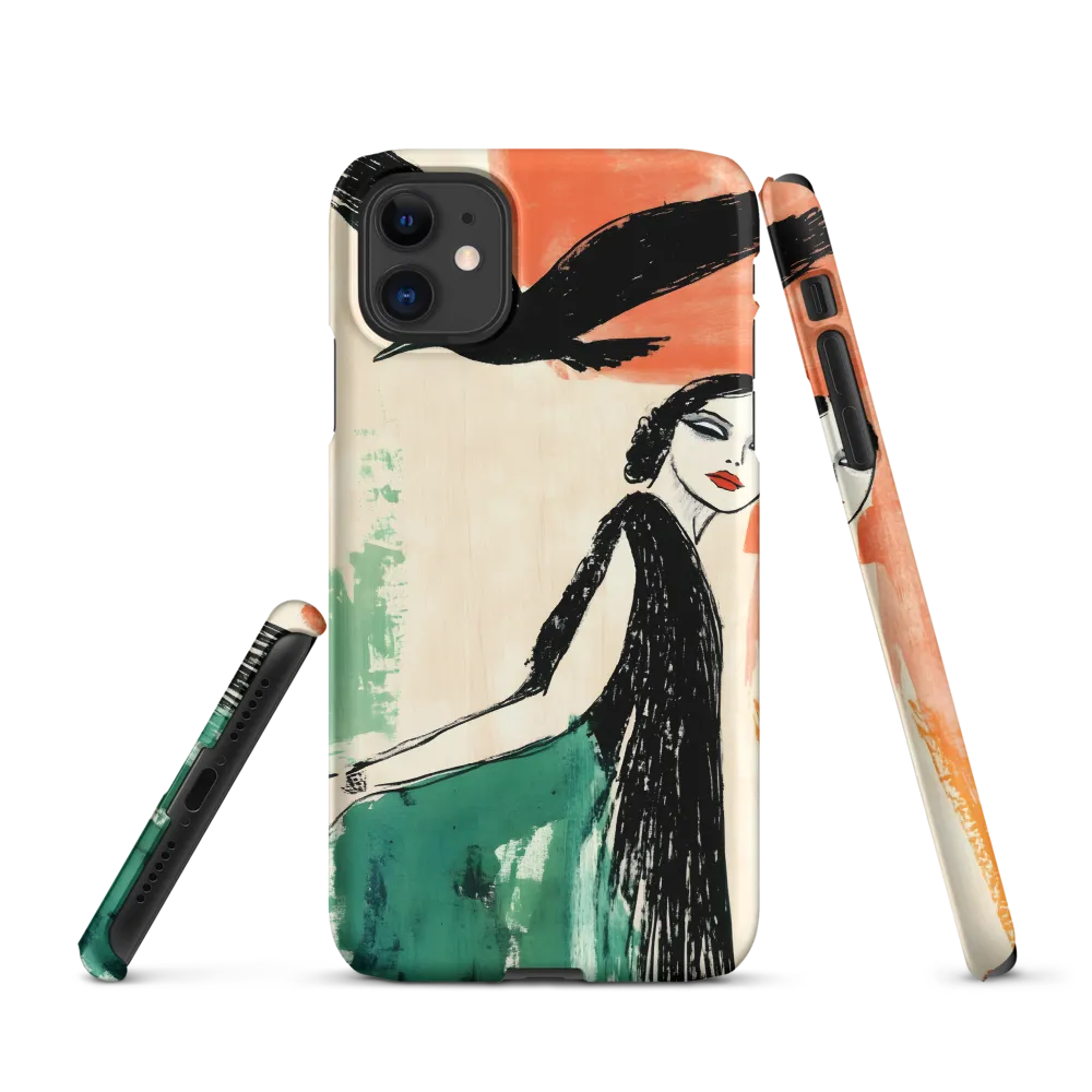 Elegance in Flight | Phone Case |  11 | Snap Case | Matte