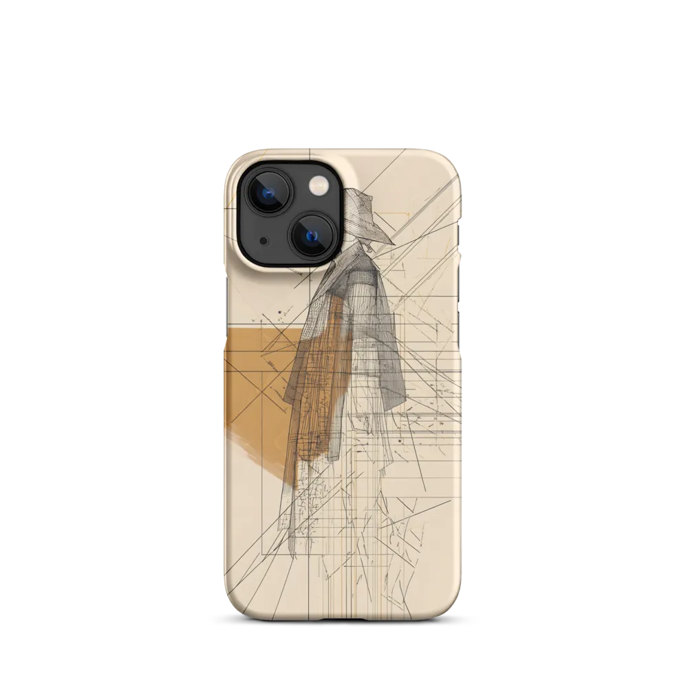 Abstract Profile: A Minimalist Exploration | Phone Case |  13 Mini | Snap Case | Matte