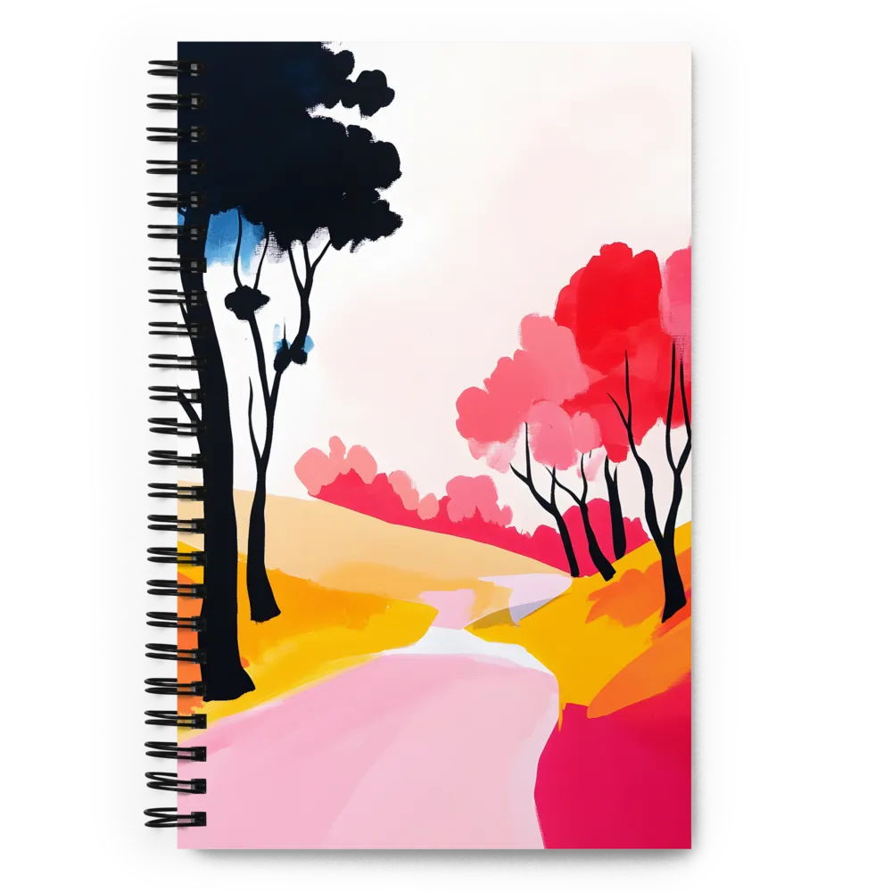 Tranquil Pathways | Spiral Notebook