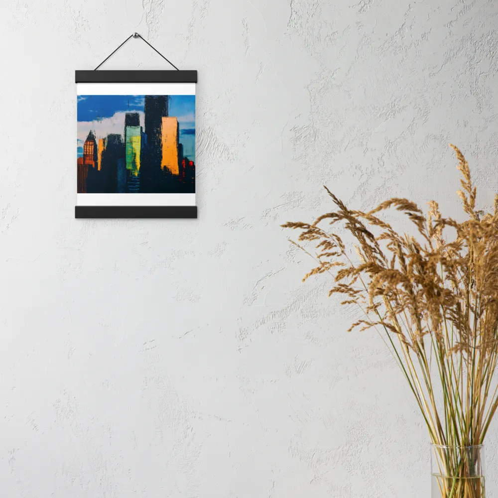 Reflections of Tranquility | Poster With Black Wood Hanger | 8″×10″