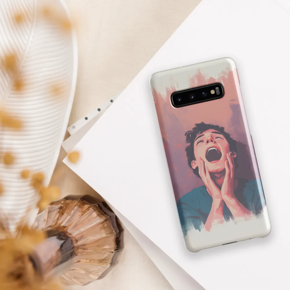 The Silent Scream | Phone Case |  S10 Plus | Snap Case | Glossy