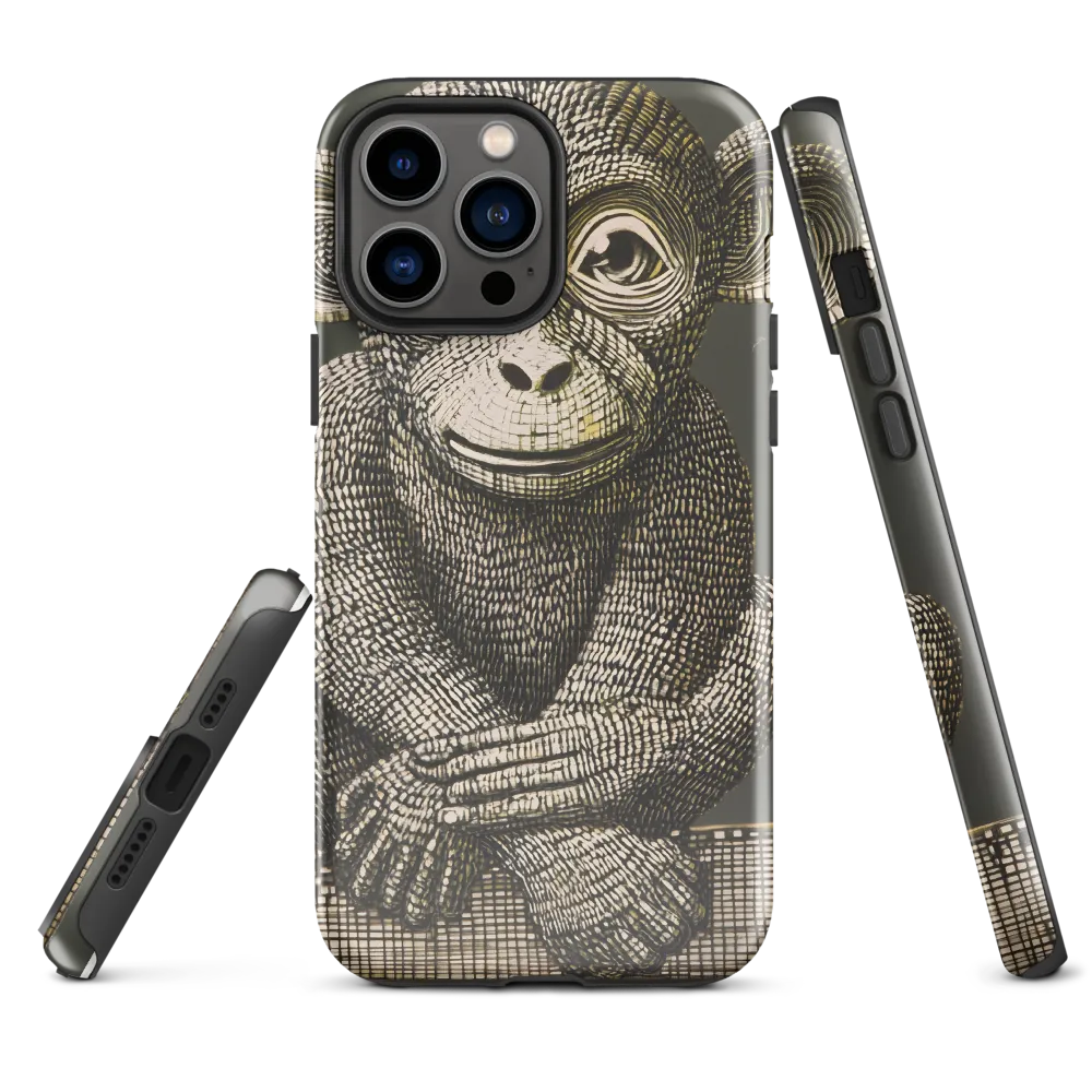 Intricate Primate Portrait