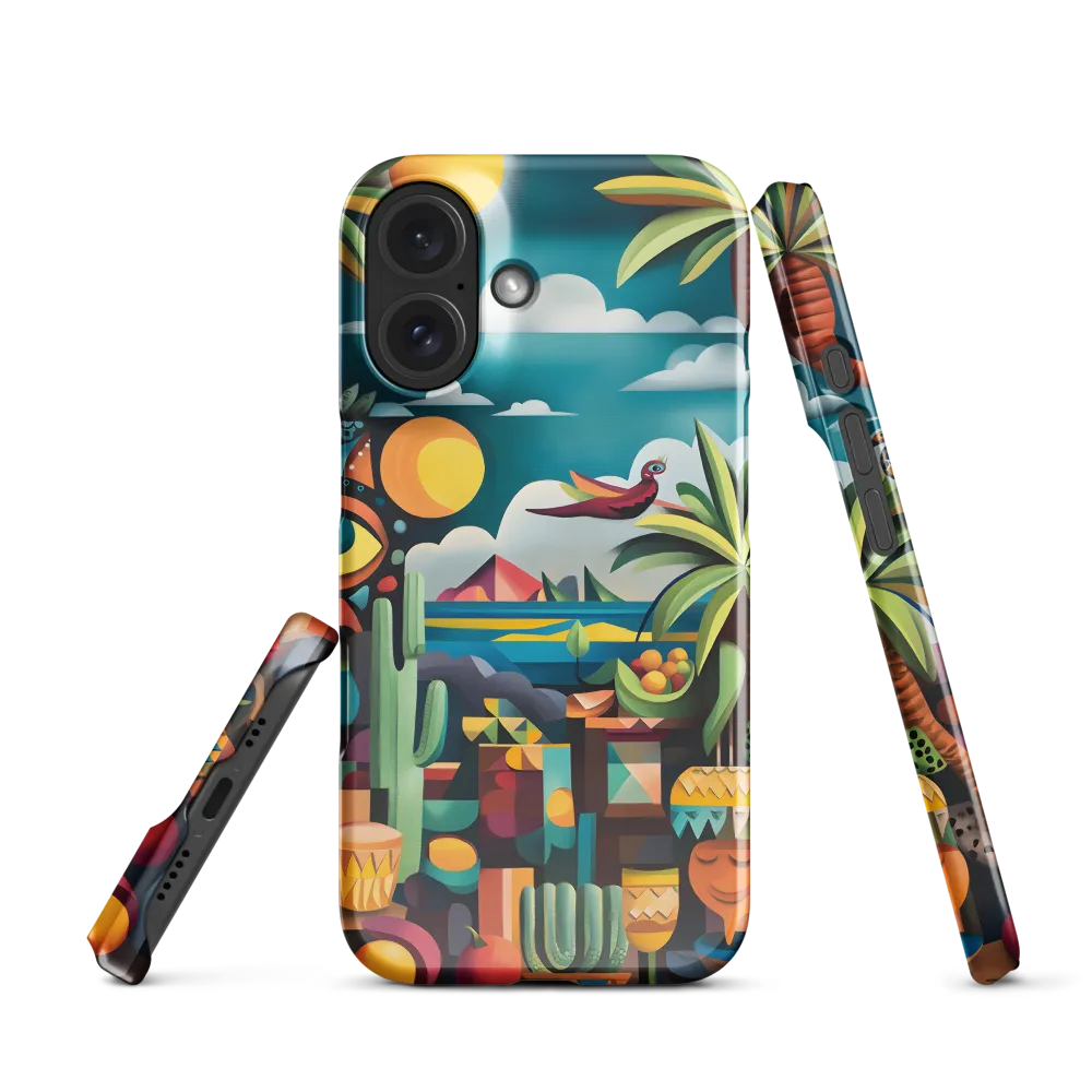 Whimsical Oasis | Phone Case |  16 | Snap Case | Glossy