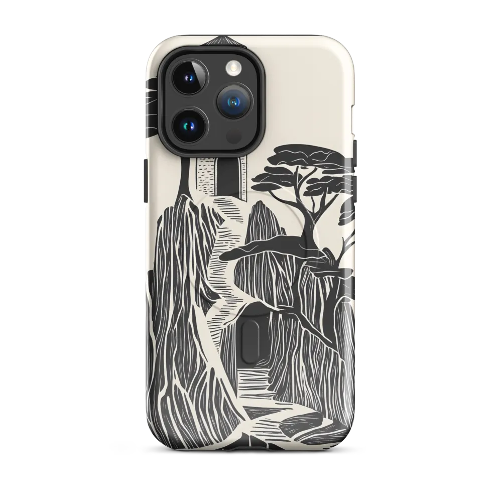 Echoes of a Mystical Tower | Phone Case |  14 Pro Max | MagSafe® Tough Case | Glossy
