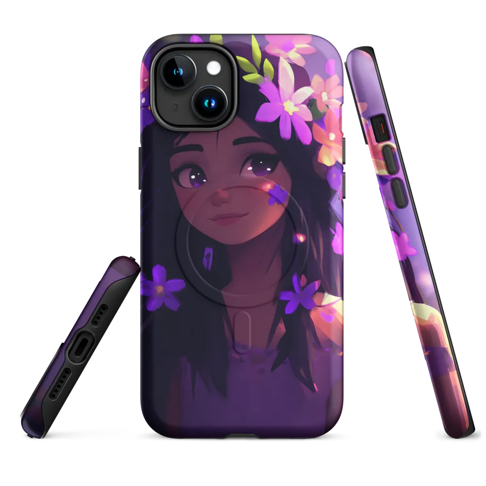 Whispers of Blossoms | Phone Case |  15 Plus | MagSafe® Tough Case | Matte