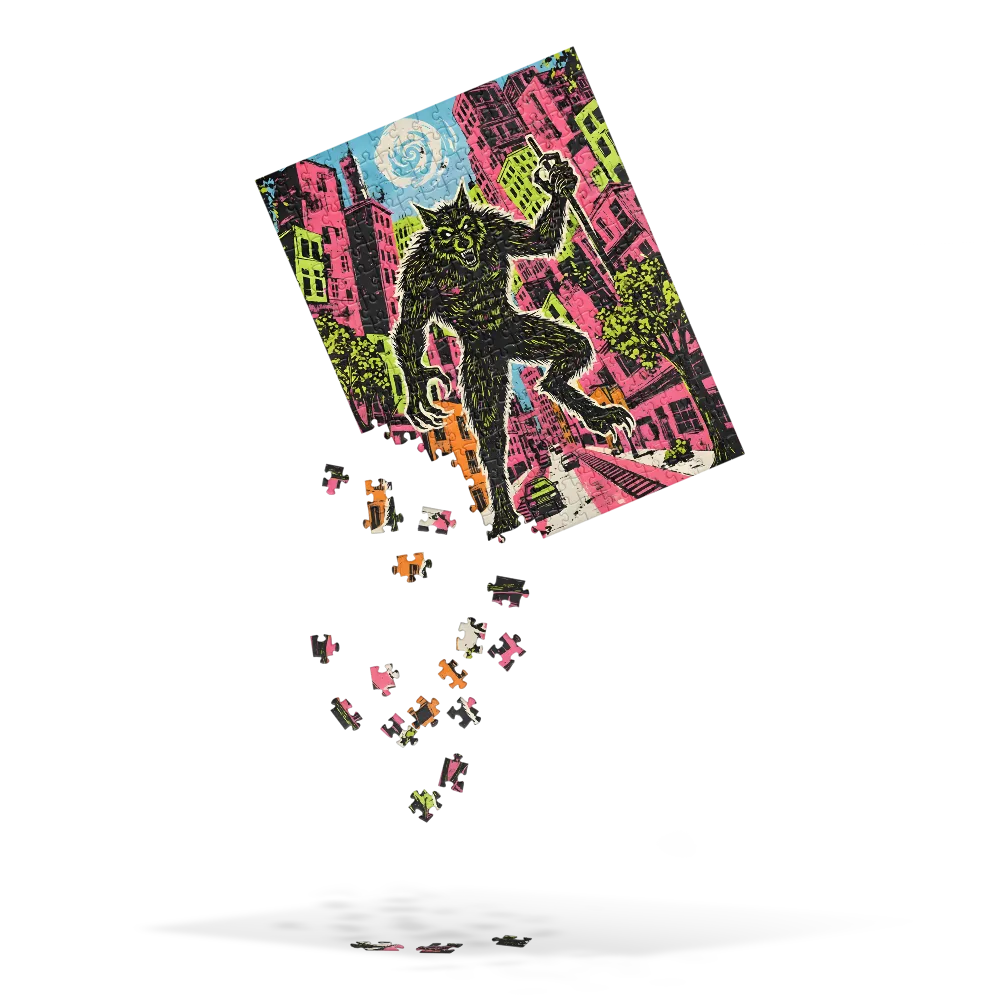 Urban Werewolf 
 Jigsaw Puzzle