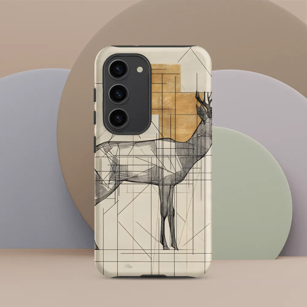 Geometric Elegance: The Majestic Deer