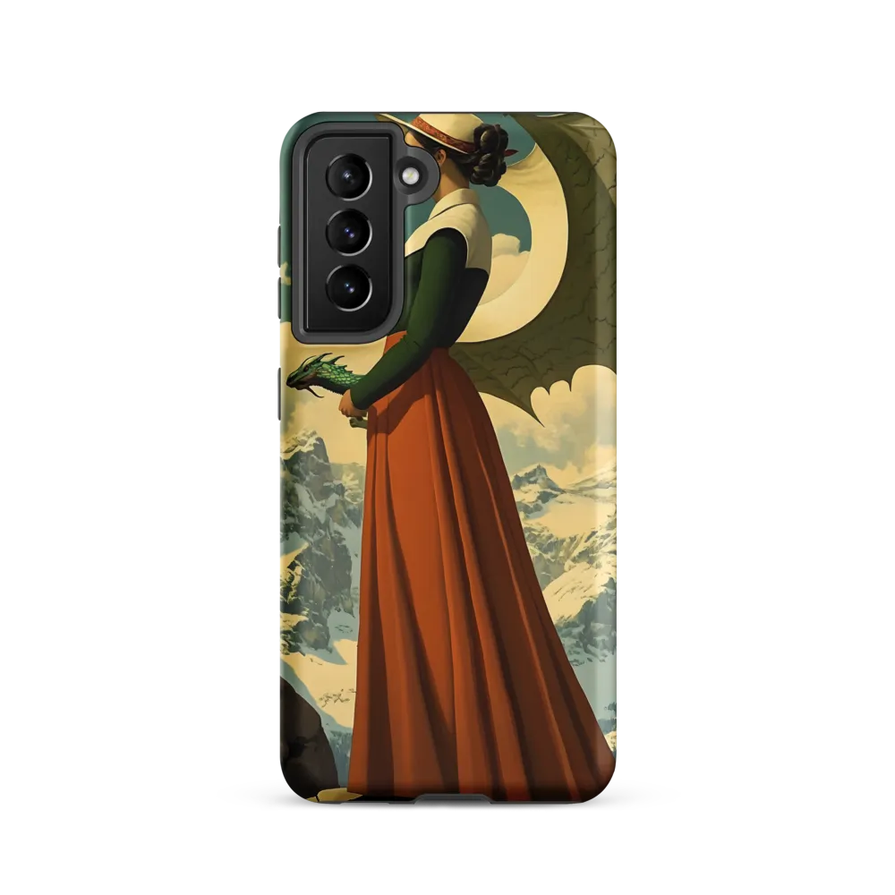Mystic Harmony: The Dragon Keeper | Phone Case |  S21 | Tough Case | Matte