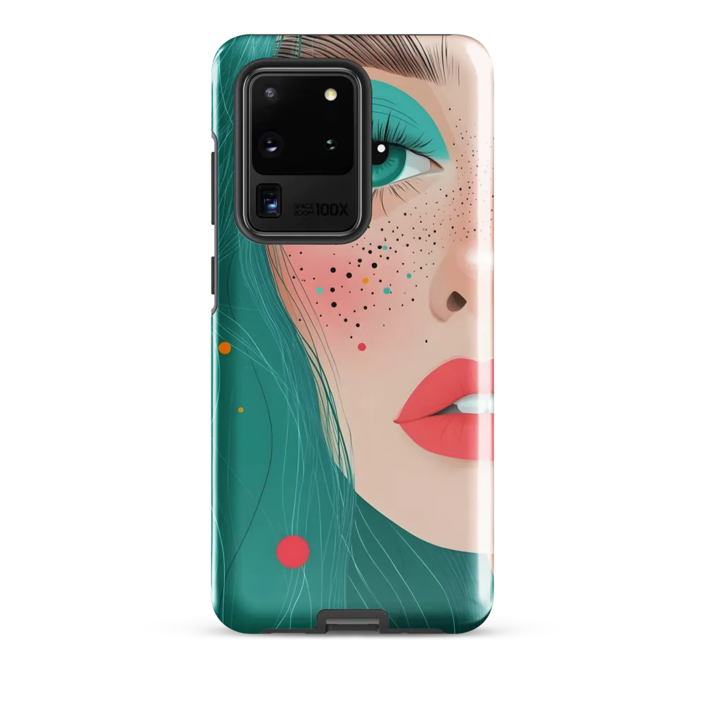 A Playful Portrait: Turquoise Temptation