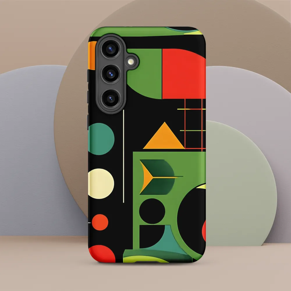 Geometric Harmony | Phone Case |  S24 Plus | Tough Case | Matte