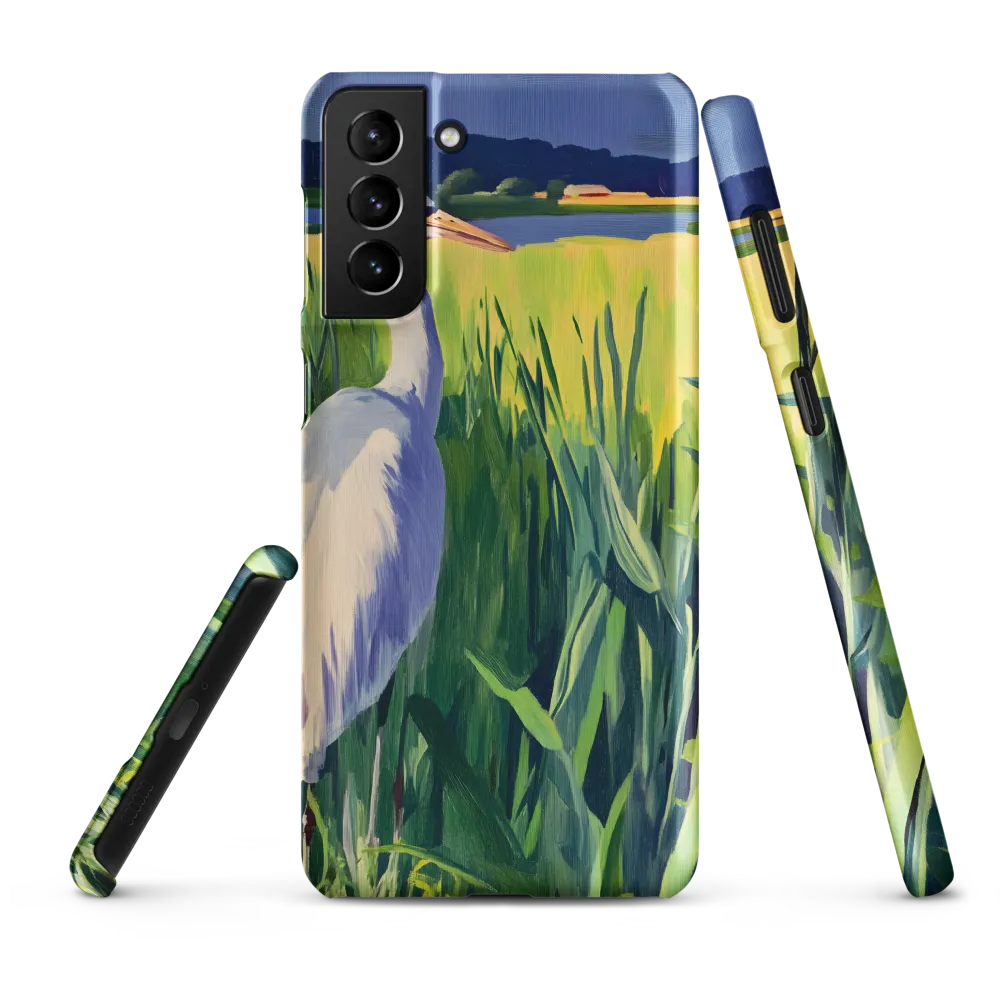 Graceful Presence: The Heron in the Meadow