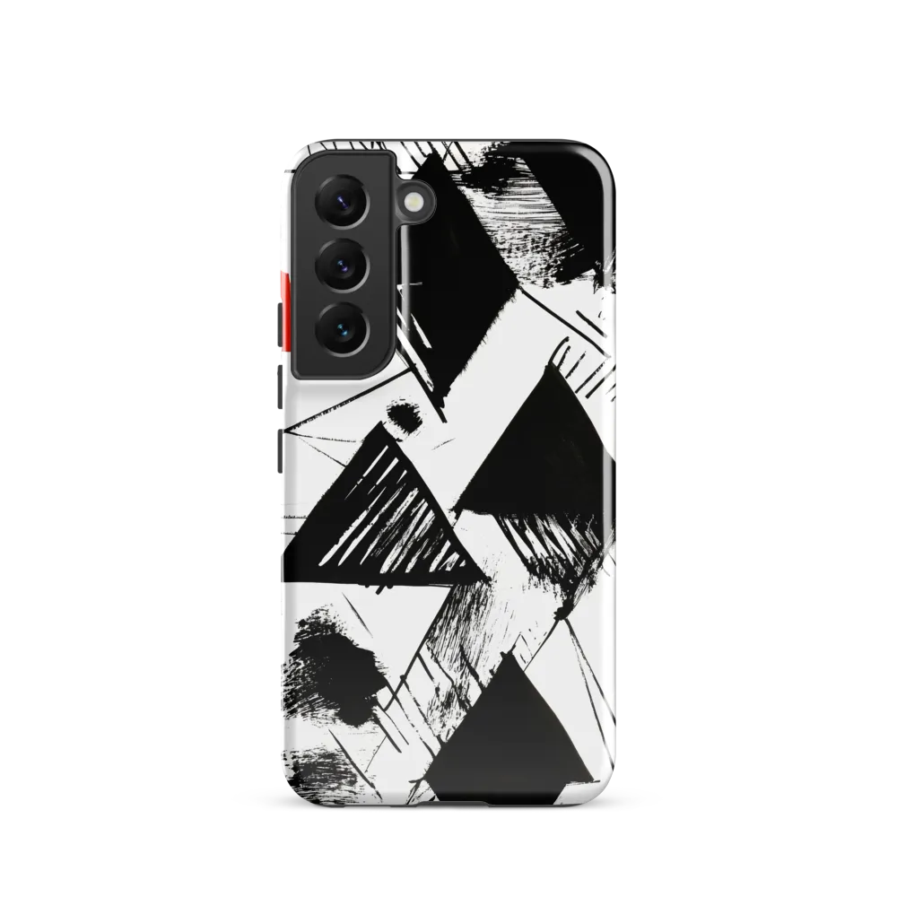 Dynamic Geometric Harmony | Phone Case |  S22 | Tough Case | Glossy