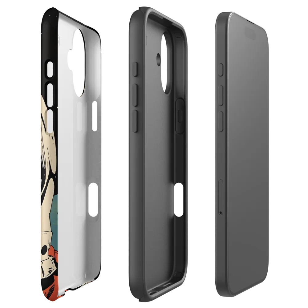 Gaze of the Astronaut | Phone Case |  16 Plus | Tough Case | Matte