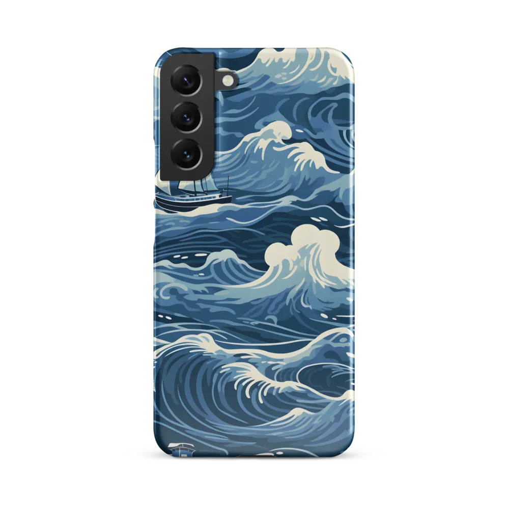 Nautical Dreams: Waves of Adventure | Phone Case |  S22 Plus | Snap Case | Glossy
