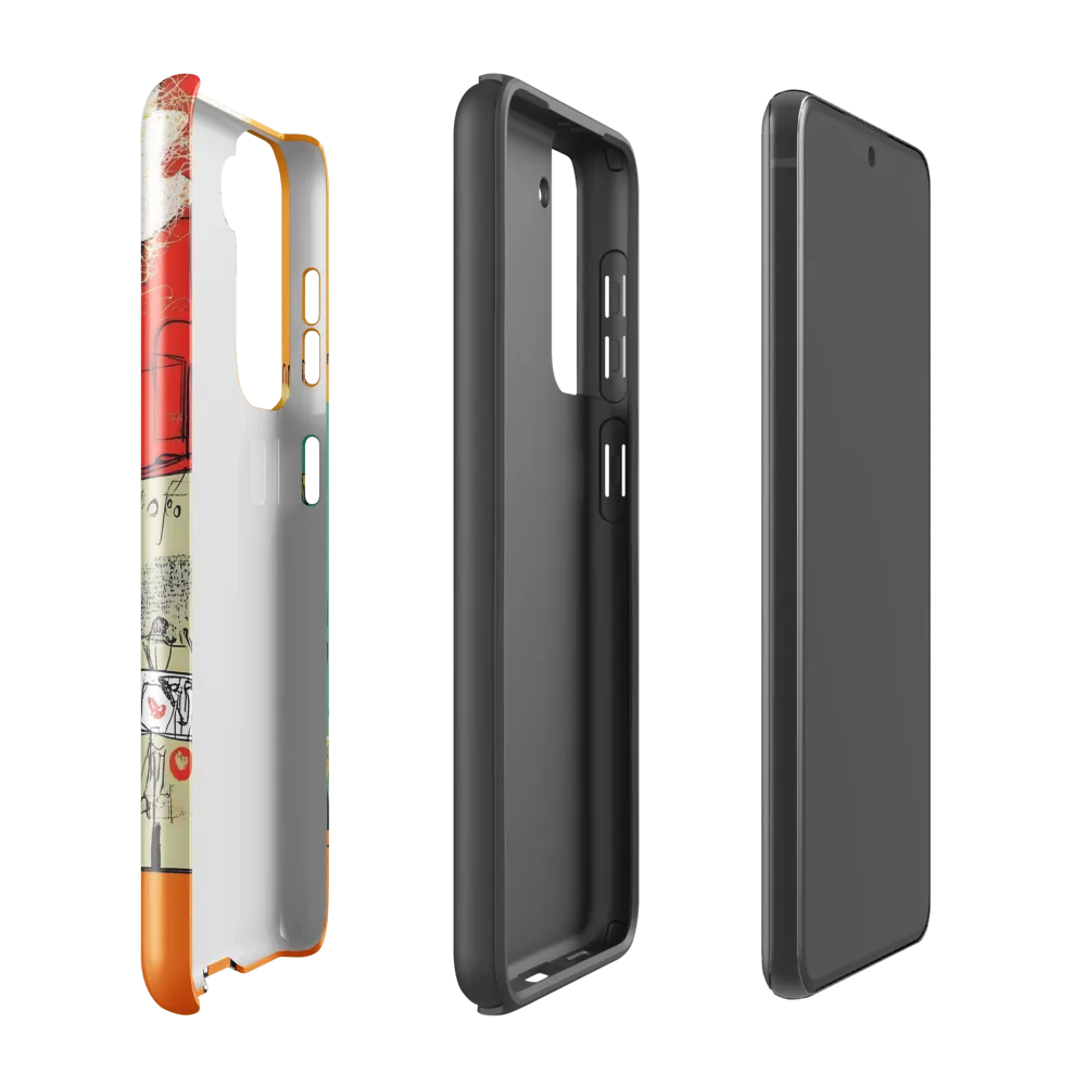 Urban Confidence | Phone Case |  S21 FE | Tough Case | Glossy