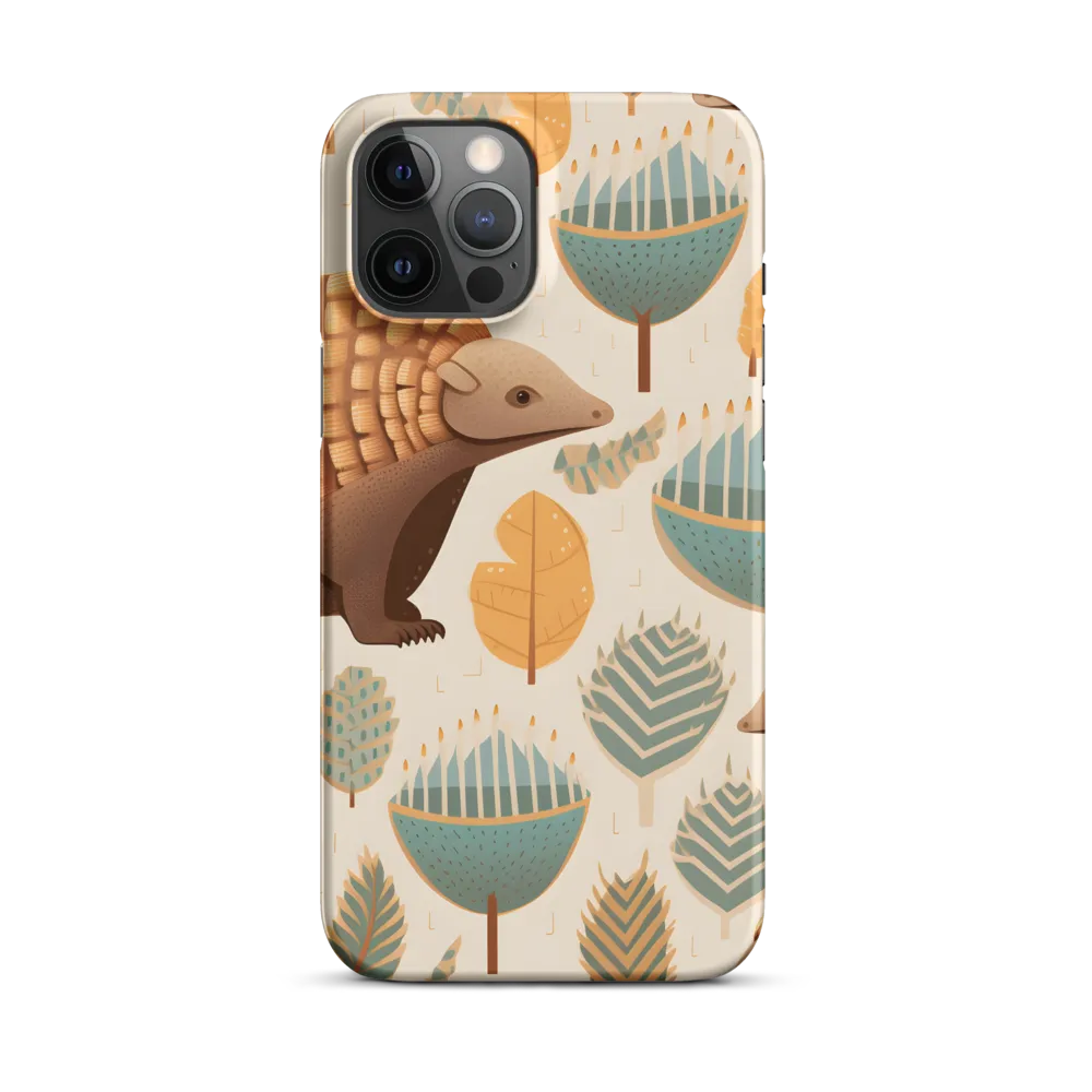 Pangolins in a Whimsical Habitat
