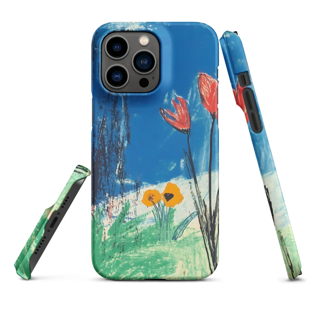 Joyful Blossoms in Blue