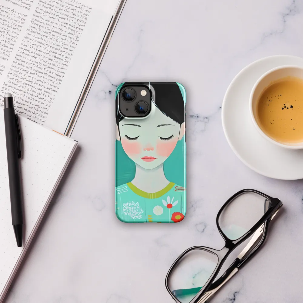 Tranquil Blossom | Phone Case |  13 Mini | Snap Case | Glossy
