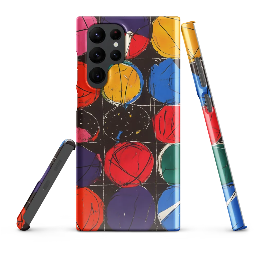 Colorful Circles in Abstract Harmony