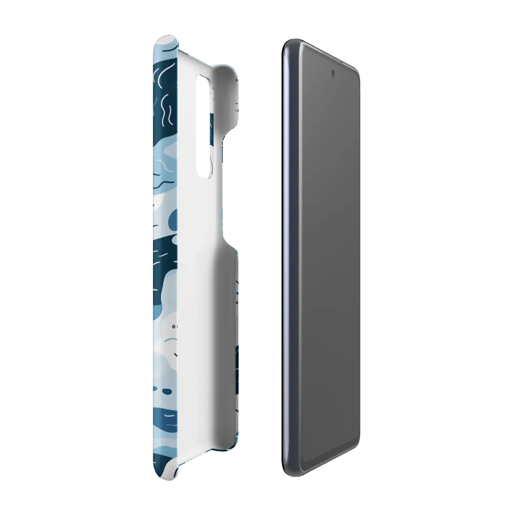 Flowing Waters: An Abstract Journey | Phone Case |  S20 FE | Snap Case | Matte