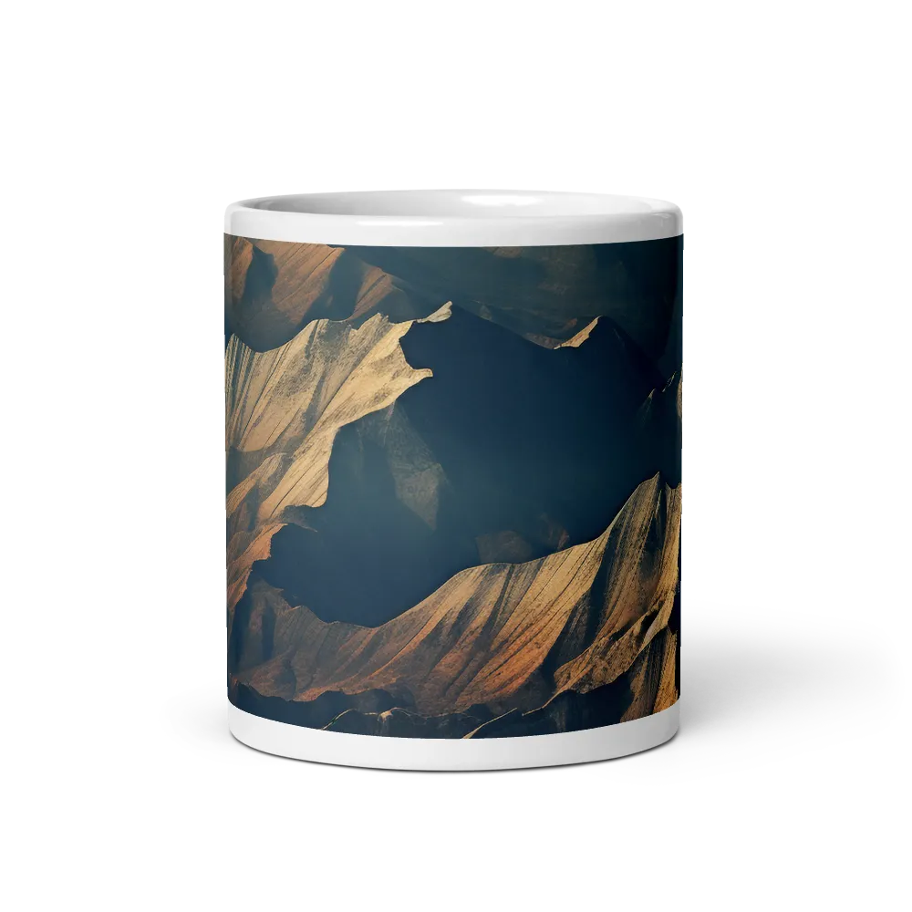 Majestic Mountains: An Aerial Serenity | Mugs | Multiple Sizes & Colors