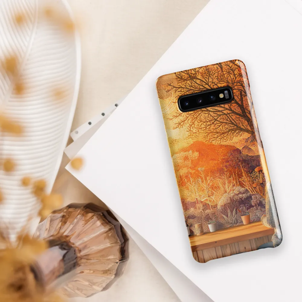 Whispers of a Golden Sunset | Phone Case |  S10 Plus | Snap Case | Glossy