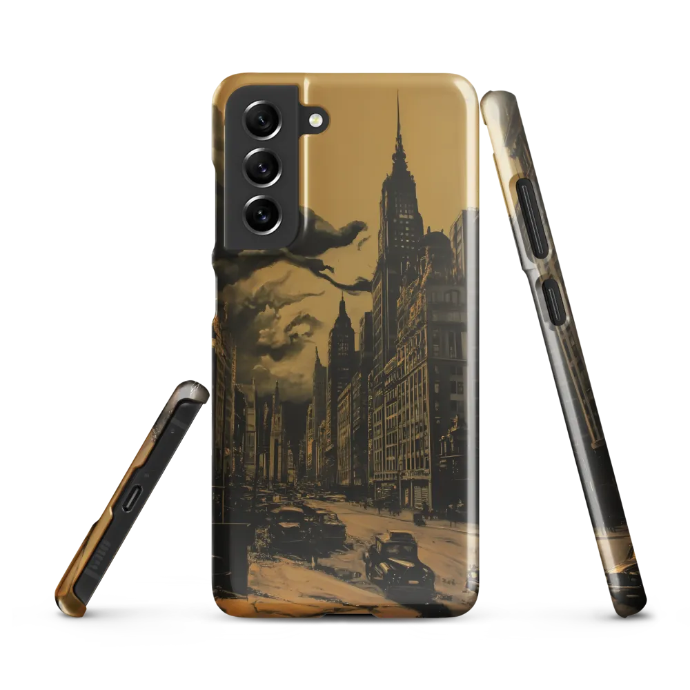 Echoes of a Forgotten Skyline | Phone Case |  S21 FE | Snap Case | Glossy