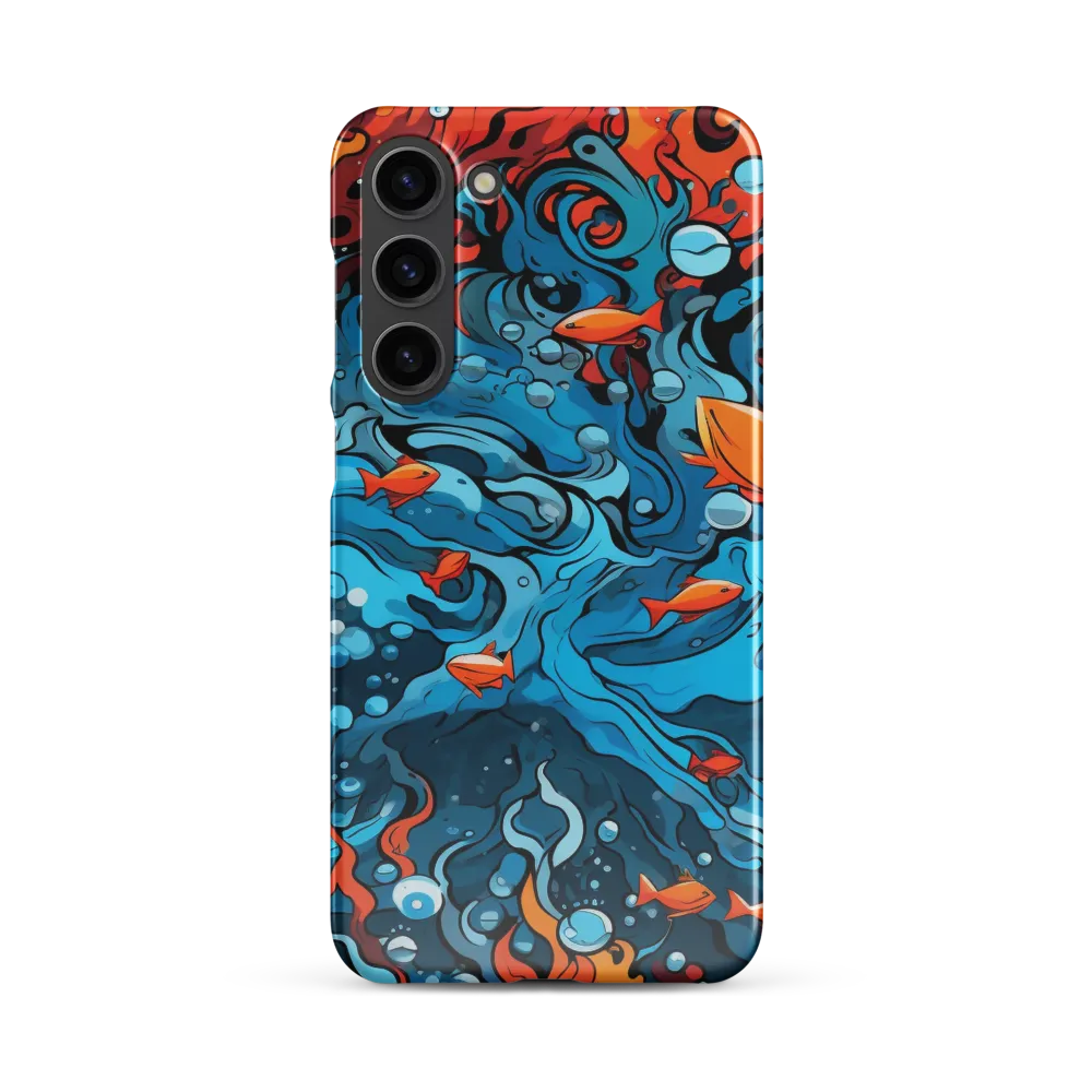 Fluid Harmony: Ocean and Flames