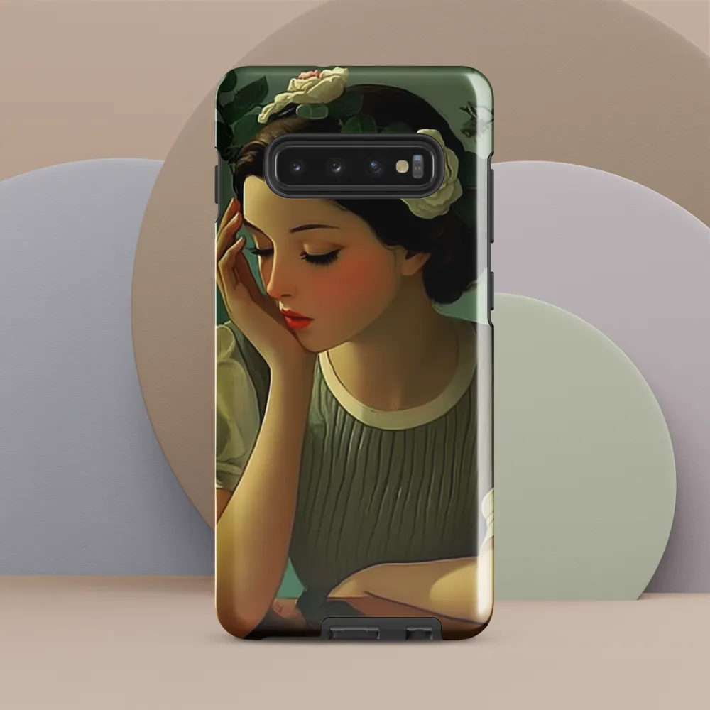 Whispers of Serenity | Phone Case |  S10 Plus | Tough Case | Glossy