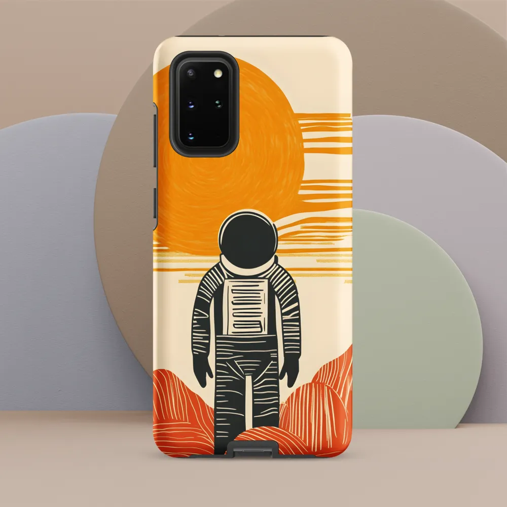 Contemplation on a Distant World | Phone Case |  S20 Plus | Tough Case | Matte