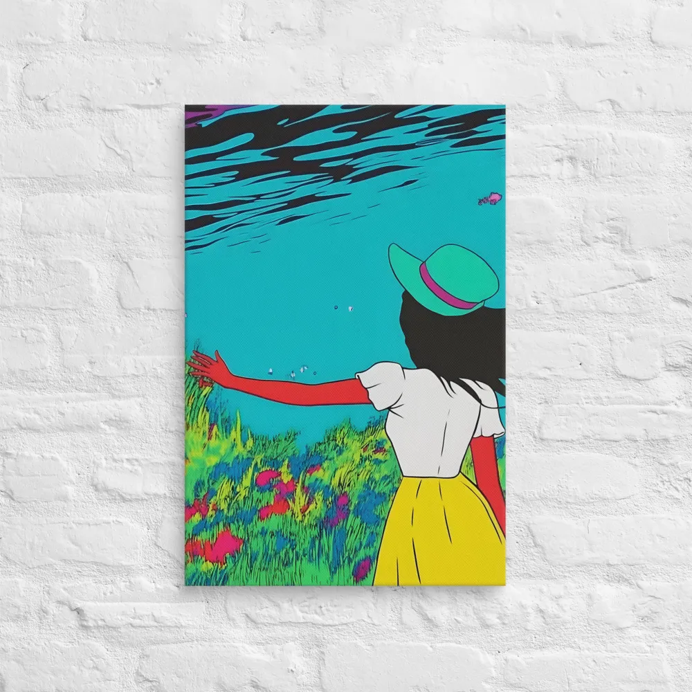 Whimsical Encounter | Canvas | 16″×24″