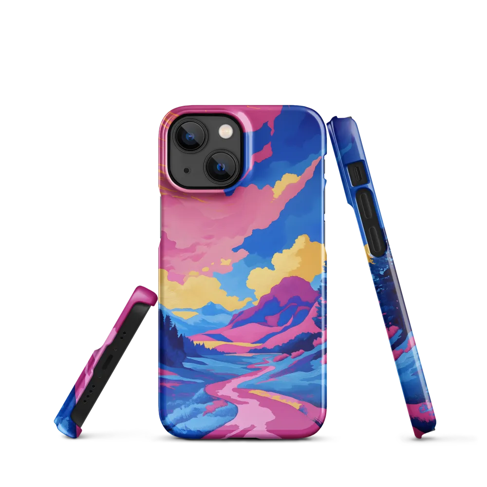 Dreamscape: The Serene River | Phone Case |  13 Mini | Snap Case | Glossy