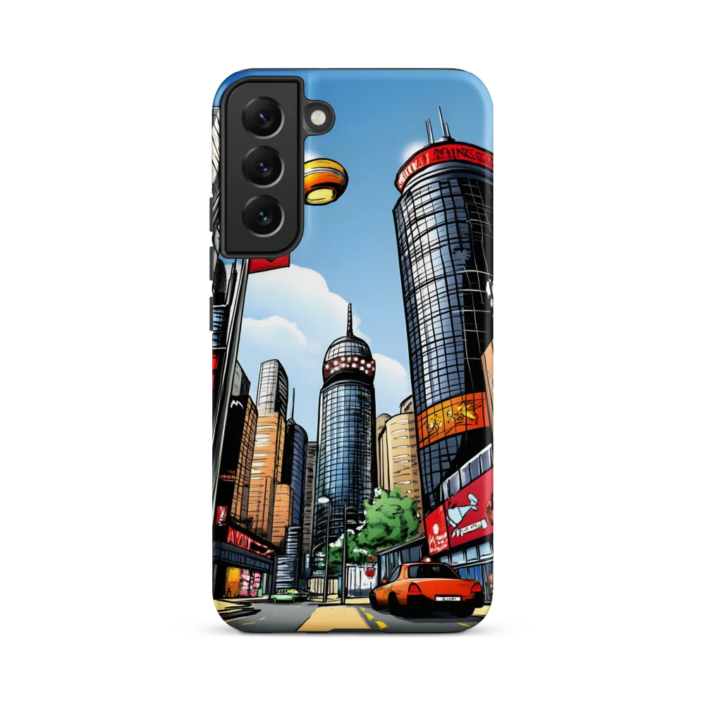 Urban Pulse: A Comic Cityscape