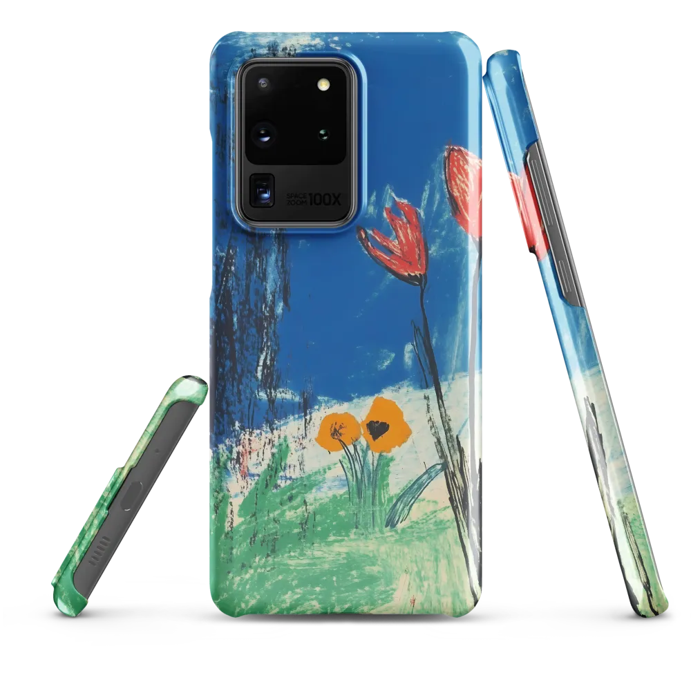 Joyful Blossoms in Blue