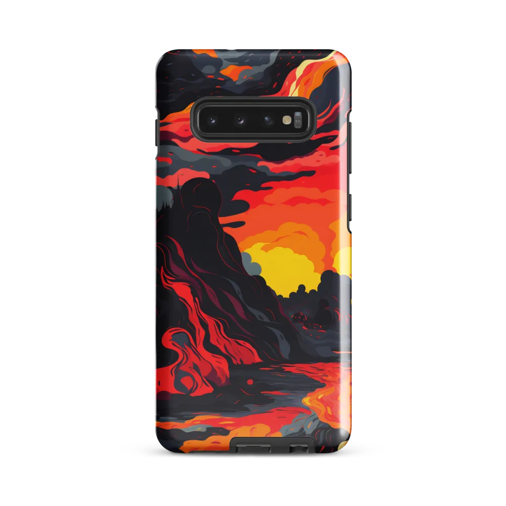 Eruption of Colors | Phone Case |  S10 Plus | Tough Case | Glossy