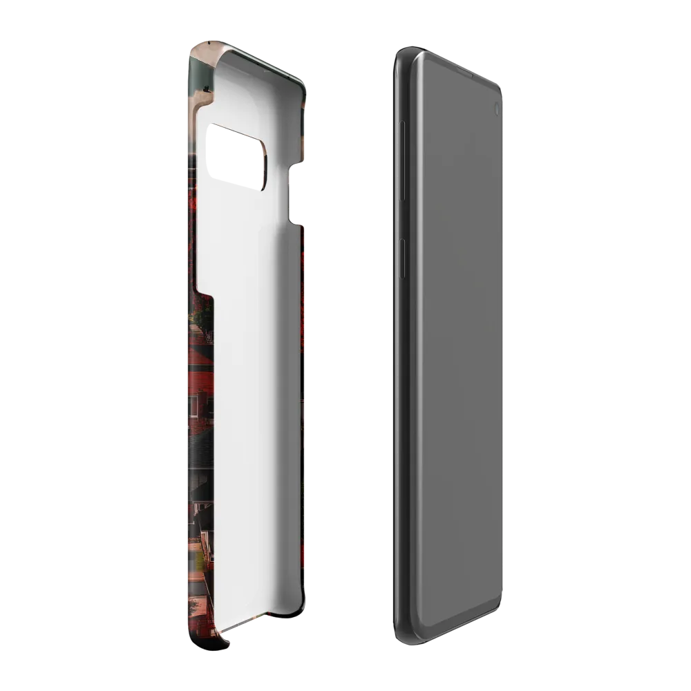 Urban Serenade: A Dusk Reflection | Phone Case |  S10 Plus | Snap Case | Glossy