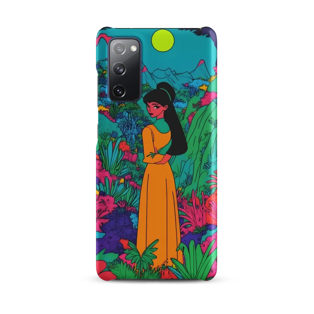 Ethereal Serenity in a Psychedelic Landscape