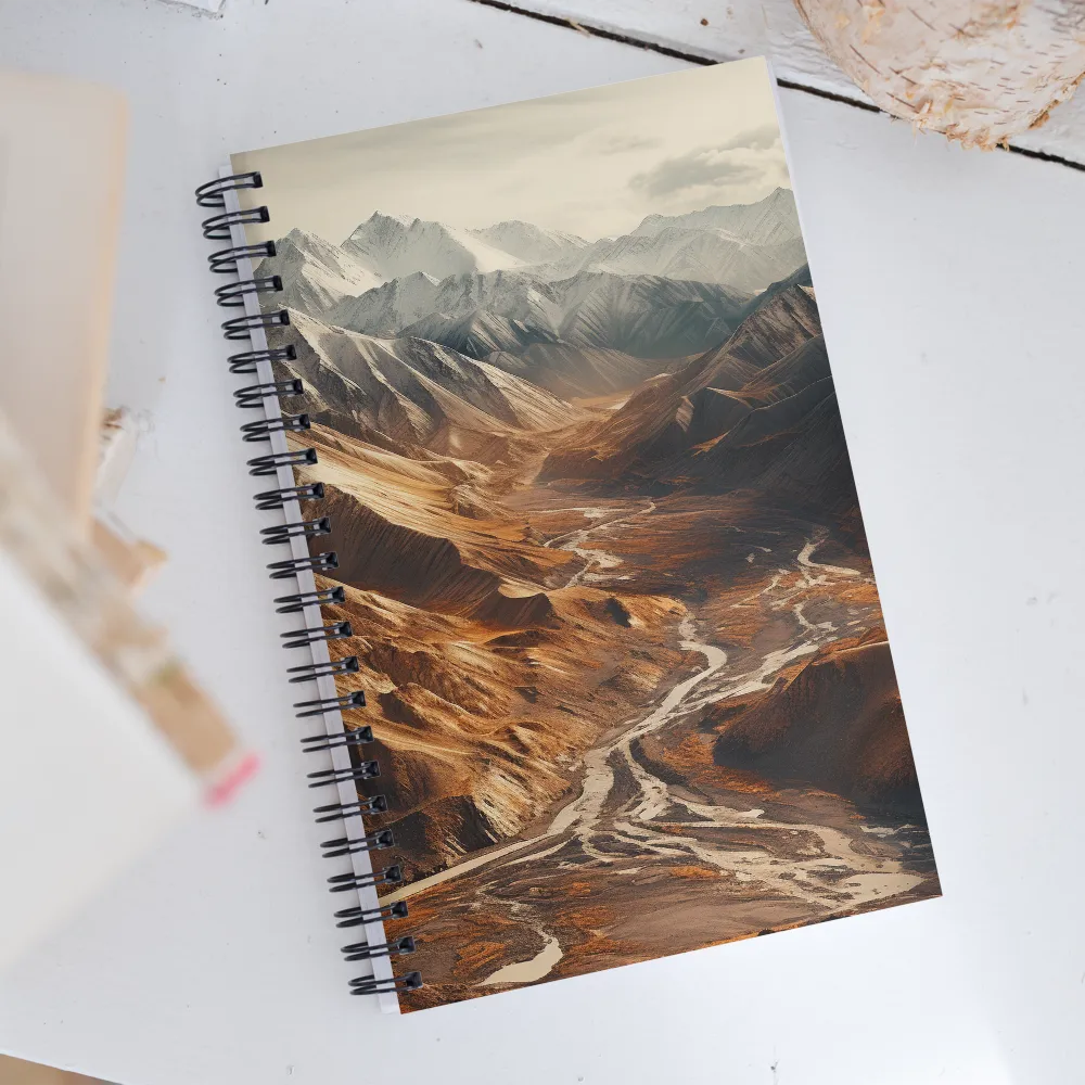 Valley of Serenity | Spiral Notebook