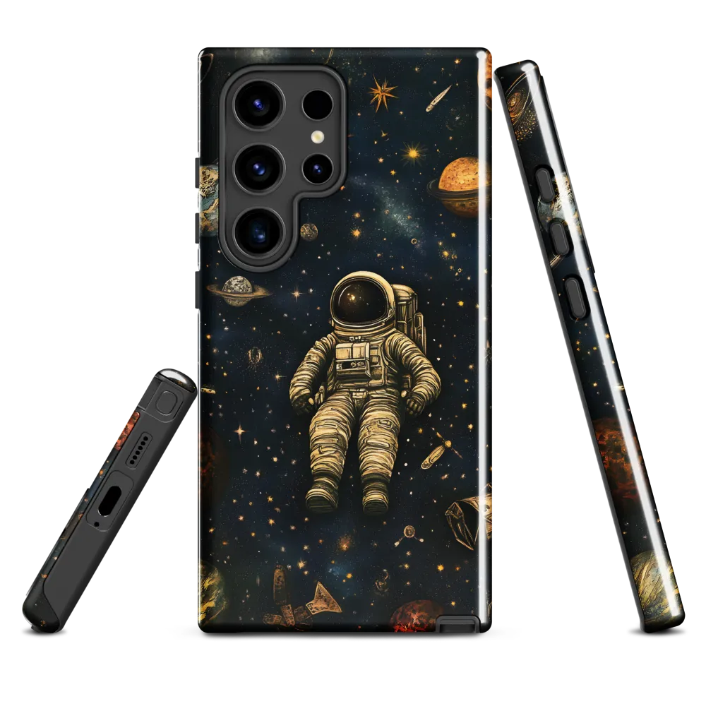 Cosmic Voyage: An Astronaut's Solitude