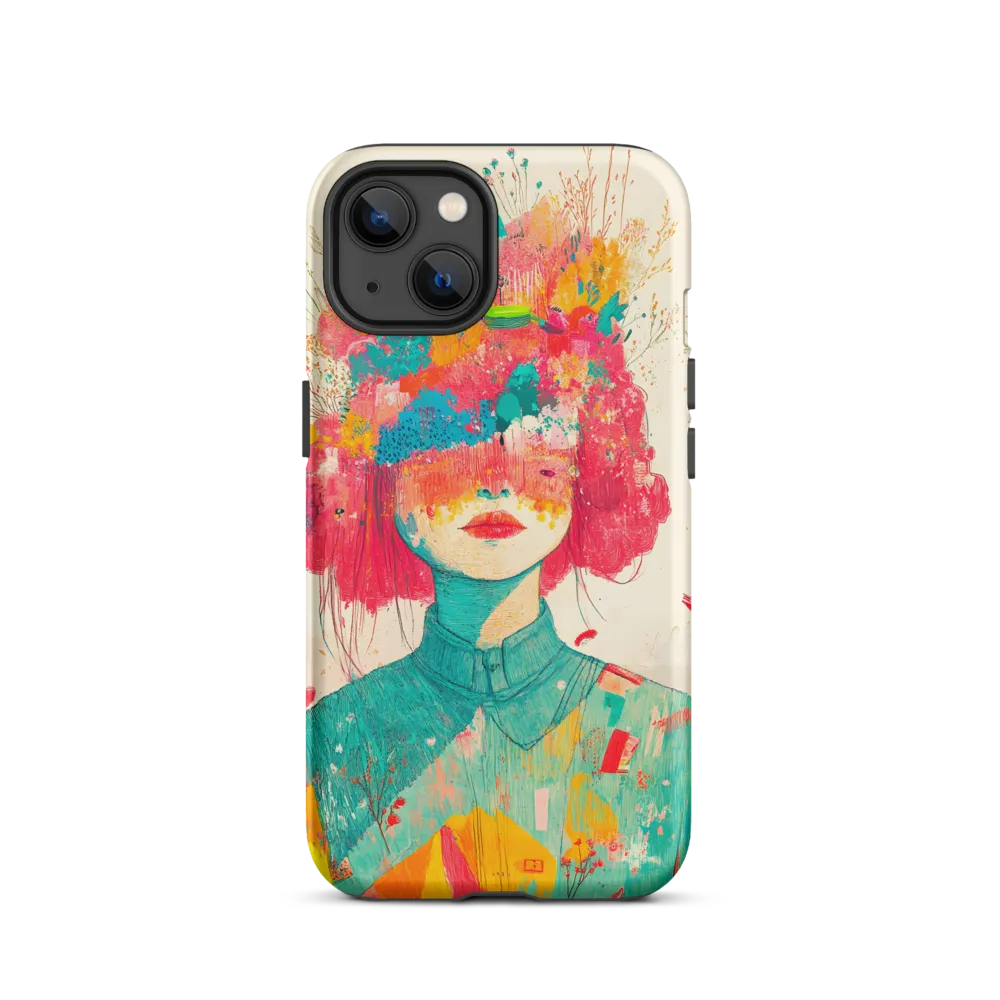 Whimsical Floral Portrait