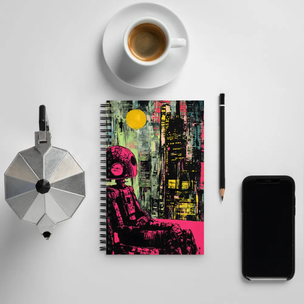 Contemplation of Tomorrow | Spiral Notebook