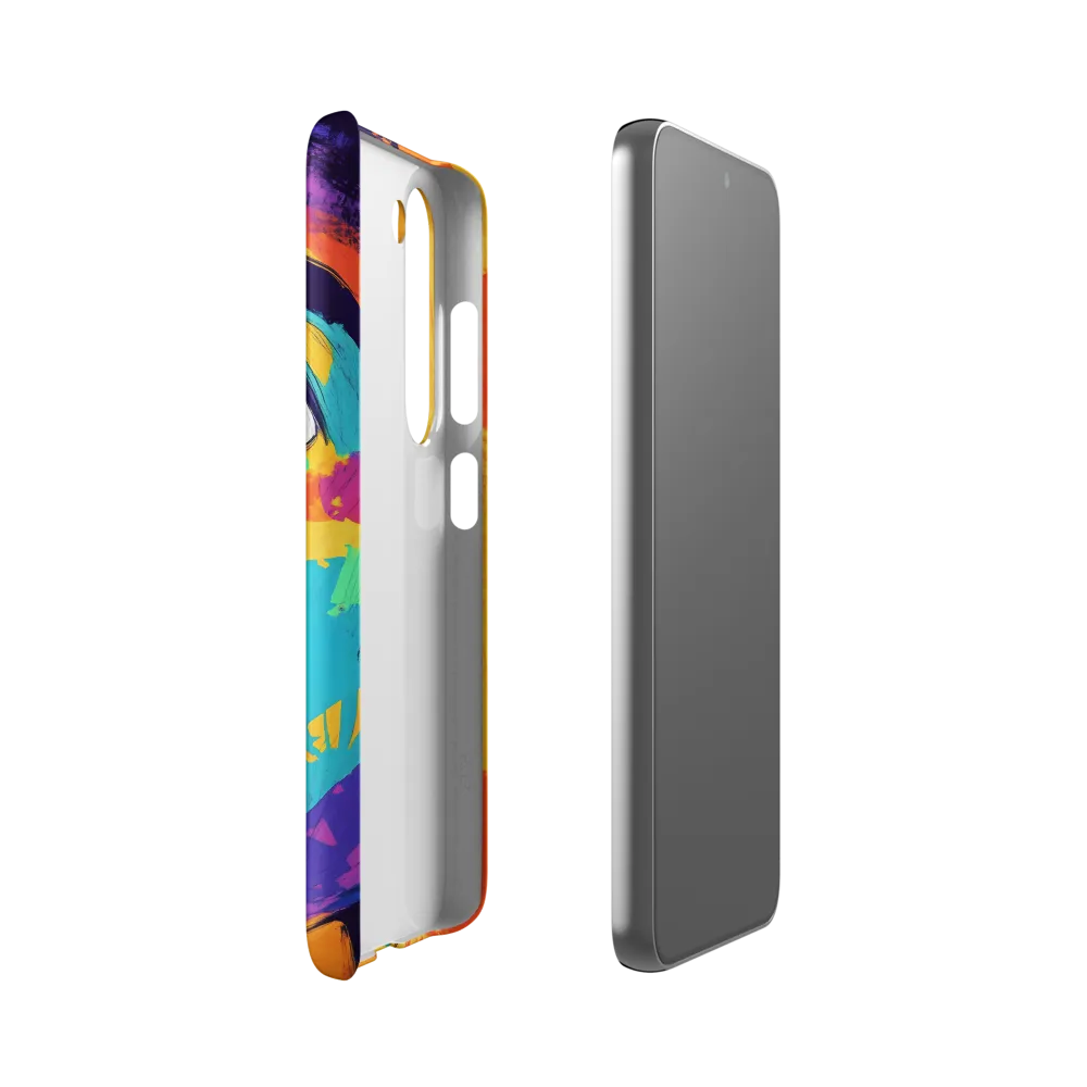Whispers of Curiosity | Phone Case |  S23 | Snap Case | Matte