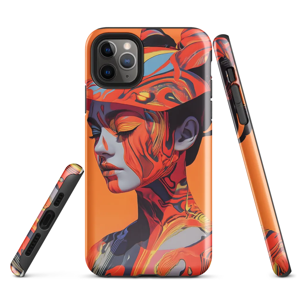 Vibrant Echoes of Identity | Phone Case |  11 Pro Max | Tough Case | Glossy