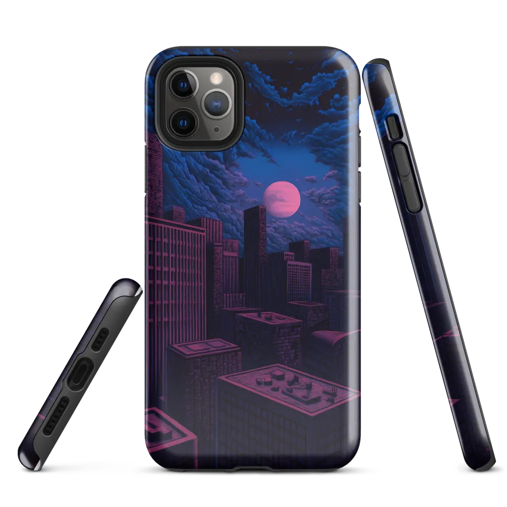 Moonlit Urban Dreams | Phone Case |  11 Pro Max | Tough Case | Glossy