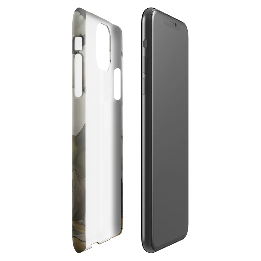 Whimsical Stone Figure in a Rocky Landscape | Phone Case |  11 Pro Max | Snap Case | Matte